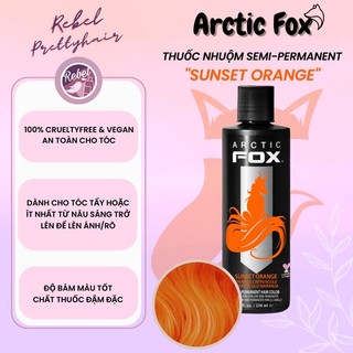 Thuốc nhuộm tóc Arctic Fox màu Sunset Orange USA
