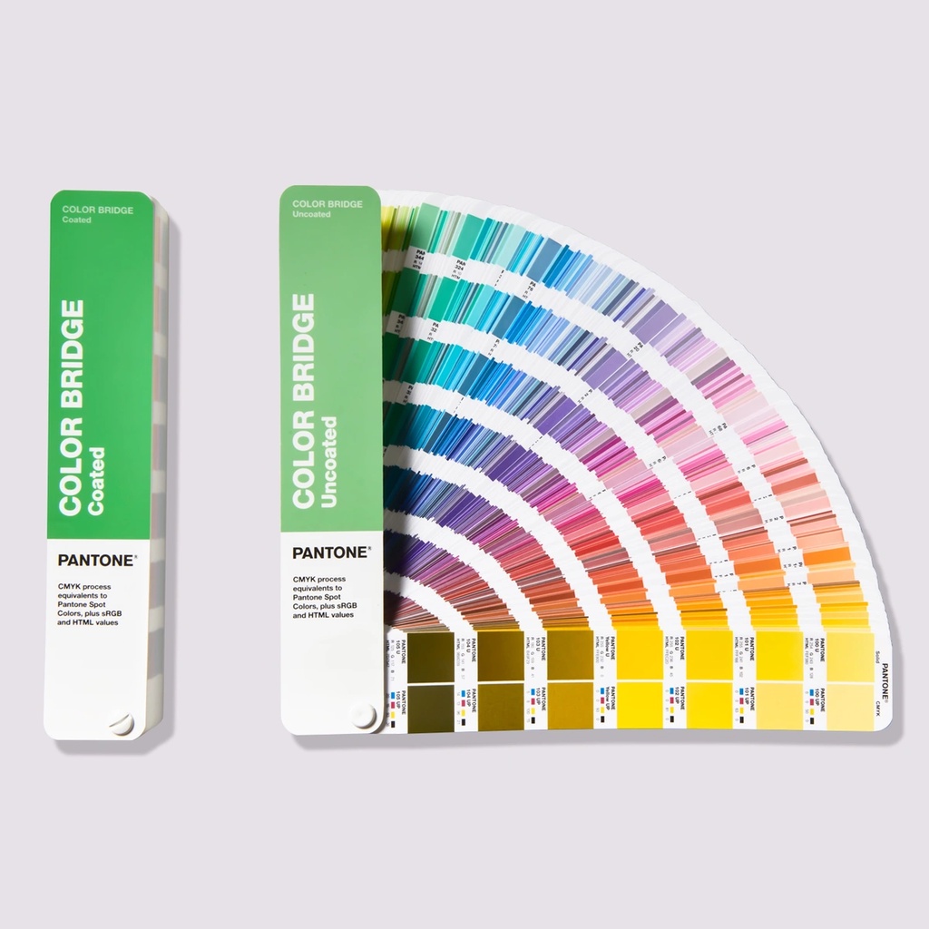 Pantone Color Bridge Coated Uncoated GP6102B - Mới nhất năm 2024 - 2359 màu Solid/CMYK/RGB/HTML - Tă