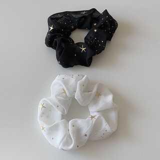 Cột tóc vải mỏng nhẹ Modleaf Galaxy hairband Hàn Quốc