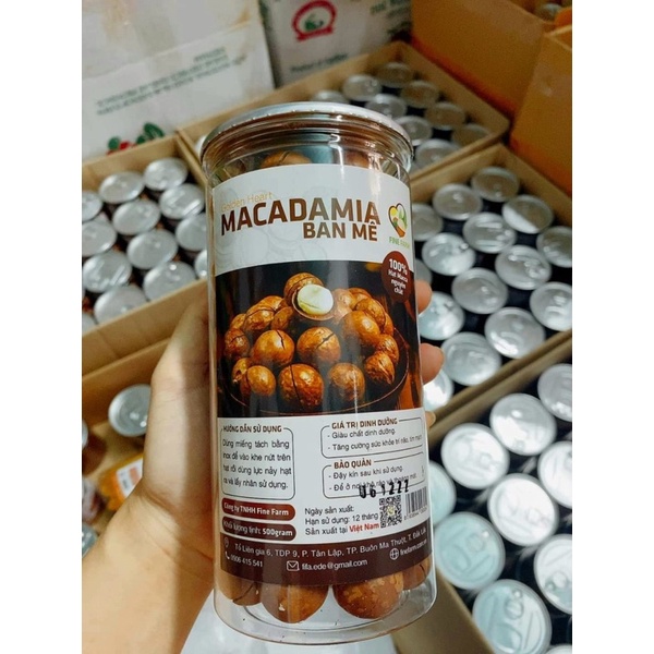 Hạt Macca MACADAMIA BAN MÊ (500g)