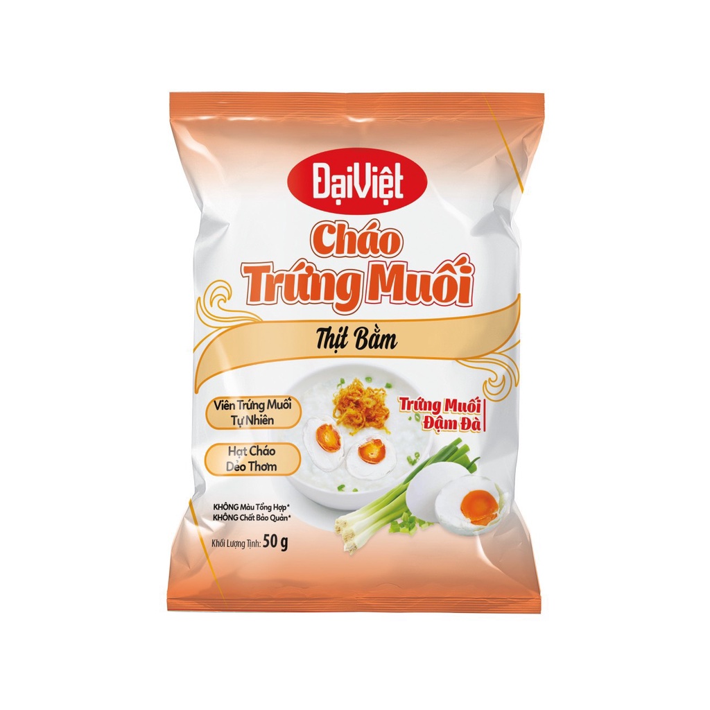 CHÁO TRỨNG MUỐI THỊT BẰM