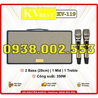 Loa karaoke xách tay kvbest kv-119