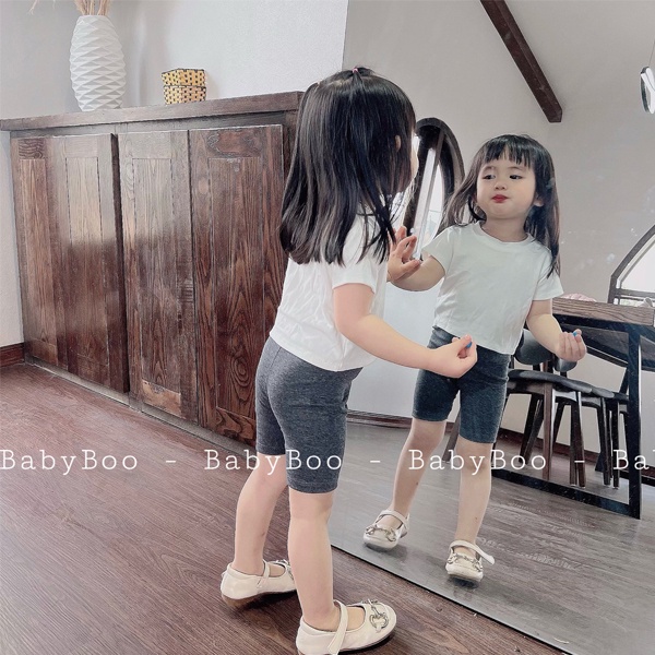 Quần Legging Đùi Cho Bé Gái Form Cực Xinh Thời Trang Dễ Phối Đồ - Babyboo - PiBo Store