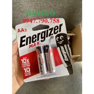 {Khuyến mãi} Vỉ 2 viên Pin Energizer 2A  Alkaline MAX LR6 (Pin tiểu) -  pin kiềm