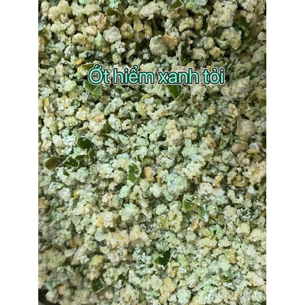 500g muối ớt xiên xanh 40k