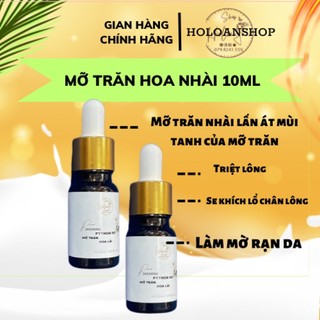 10ml mỡ trăn hoa nhài triệt lông, mờ rạn, thơm hương nhài