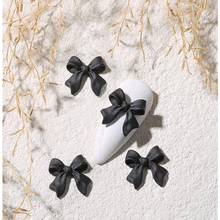 Charm nơ, charm nail đính móng charm nơ mix màu