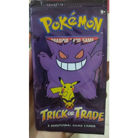 01 pack thẻ bài Pokemon chính hãng Eng ver Trick or Trade
