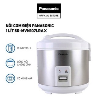 Nồi cơm điện nắp gài panasonic sr-mvn10lrax - bảo hành chính hãng 12 tháng