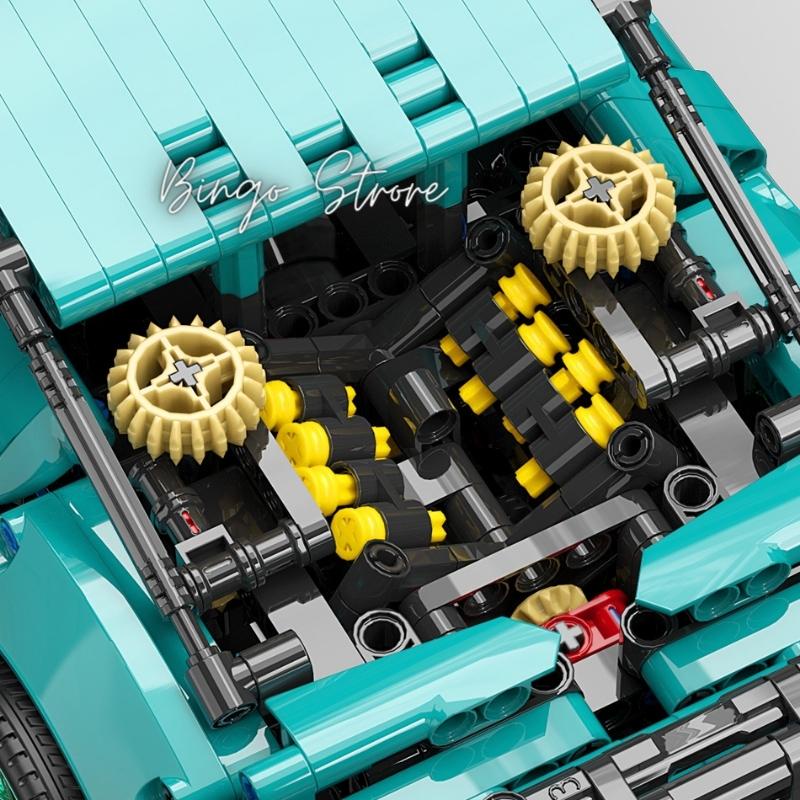 MÔ HÌNH LẮP RÁP SIÊU XE 1180 CHI TIẾT TỈ LỆ 1:14