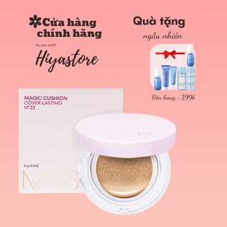 Phấn nước missha hồng magic cushion cover lasting spf50+ pa+++ 17g