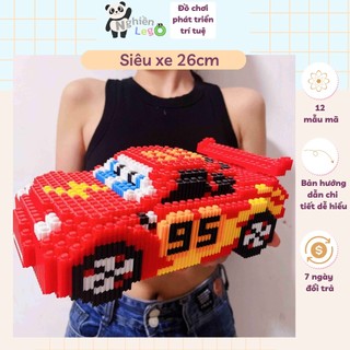Mô hình lắp ráp siêu xe mc queen lắp ráp siêu xe mô hình mc queen đồ chơi lắp ghép đồ chơi xếp hình NGIỀN Store