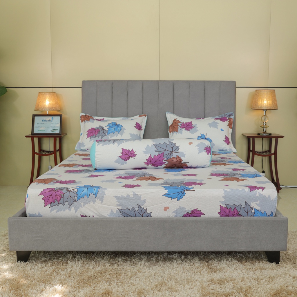 Bộ Ga Gối Cotton Hometex - Bộ Drap Gối Hometex - Sản Phẩm Của CTY May Thiên Hà