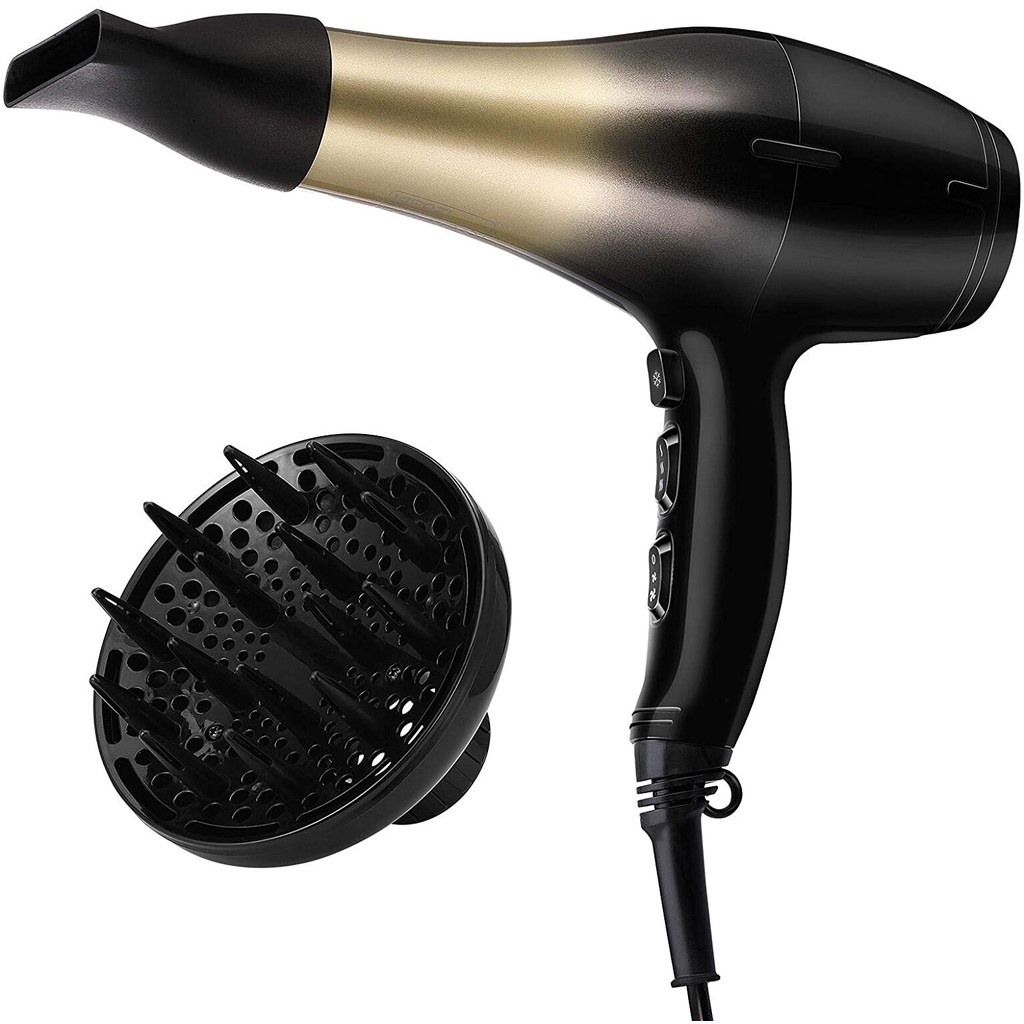 Máy sấy tóc công suất lớn KIPOZI 1800W cao cấp máy sấy tóc nóng lạnh công nghệ ion âm giúp khô nhanh, bóng mượt -BH 2năm