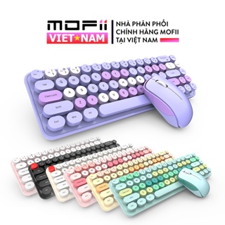 Combo bàn phím và chuột không dây mofii ferris chính hãng giả cơ tương - ảnh sản phẩm 1