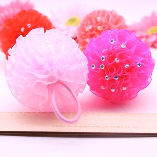 Dây Cột Tóc Bông Cho Bé Siêu Xinh