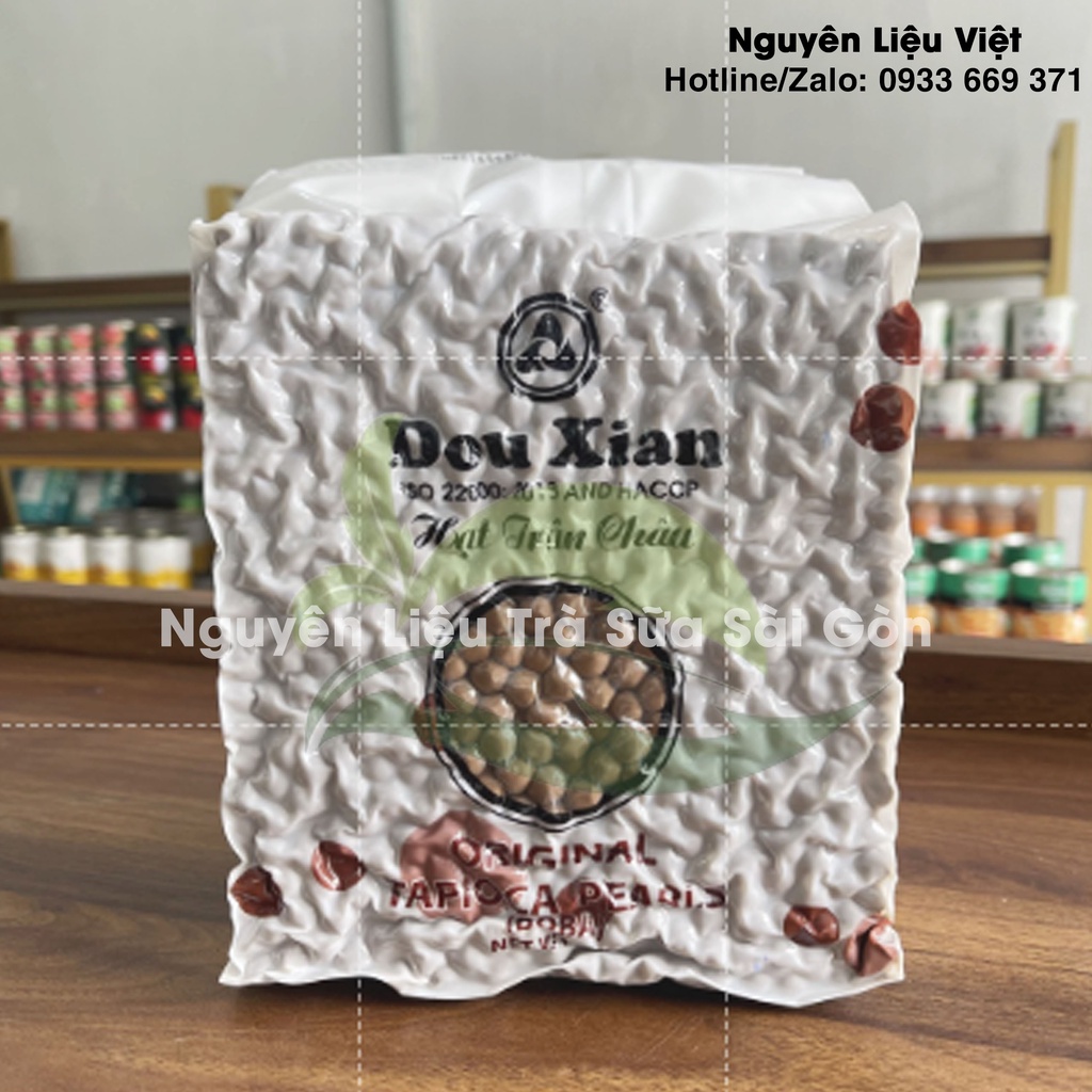 Trân châu Hàng Huy DX bịch 1kg/ 3kg - trân châu, topping, trà sữa,