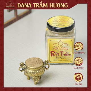 Bột trầm hương DANA loại thường, hũ 40gr