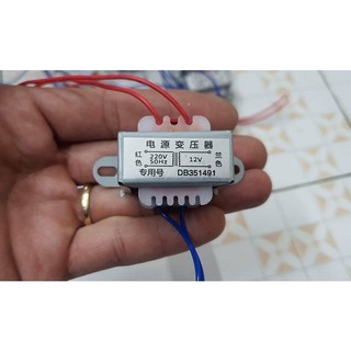 Biến áp 12vac 3,6w nuôi mạch timer ny-d01 chế máy hàn cell