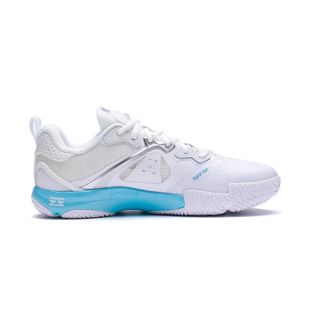 Giày cầu lông Lining nữ chuyên nghiệp Chameleon VI AYAS014-1 mẫu mới màu trắng hồng