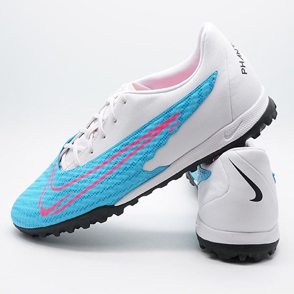 Giày đá bóng chính hãng Nike Phantom GX Academy TF - Trắng/Xanh
