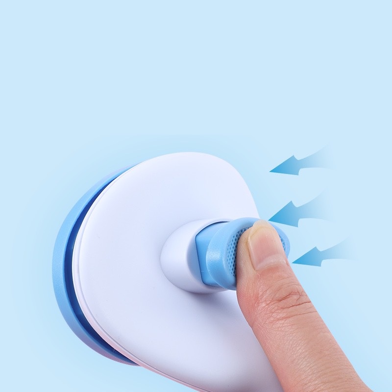 [MỚI VỀ] Lược chải lông cao cấp dành cho chó,mèo có nút bấm tiện lợi giúp tách lông tự động dễ dàng