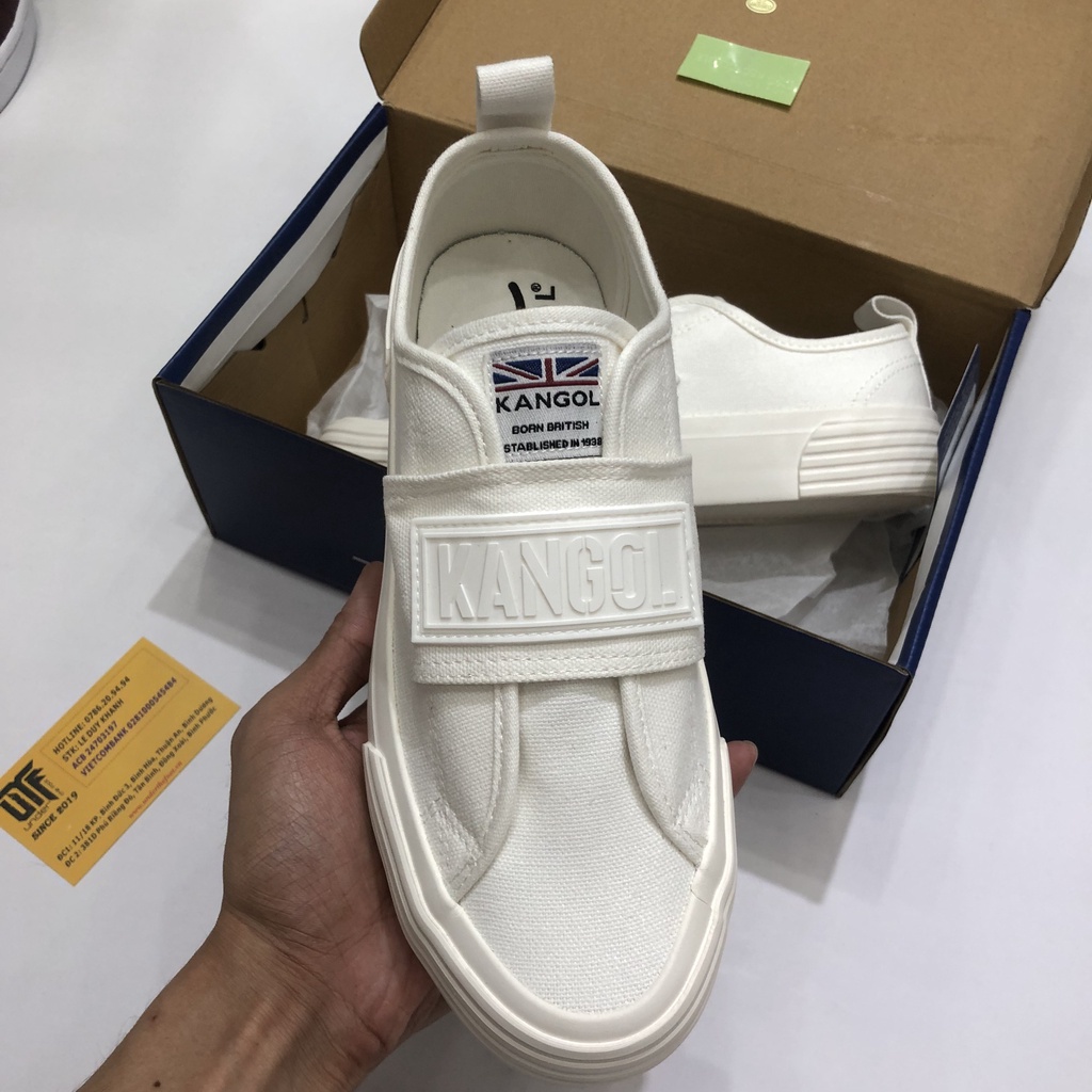 Giày Kangol full trắng khoá dán tinh tế 6252760300