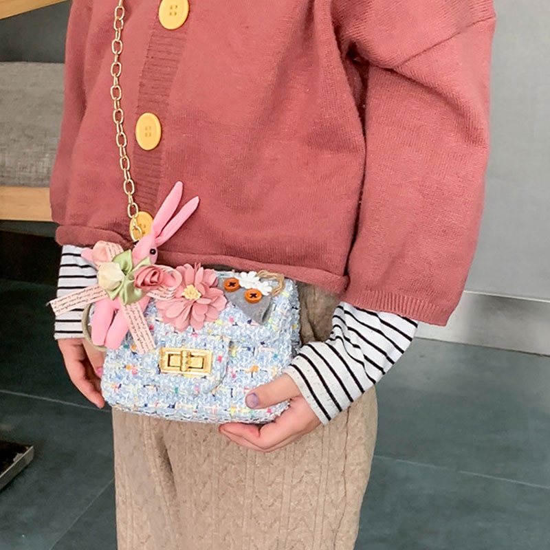 Bololo Túi Đeo Chéo Mini Dễ Thương Cho Bé Gái