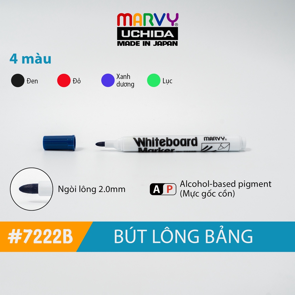 Bút lông viết bảng Marvy Uchida 7222B