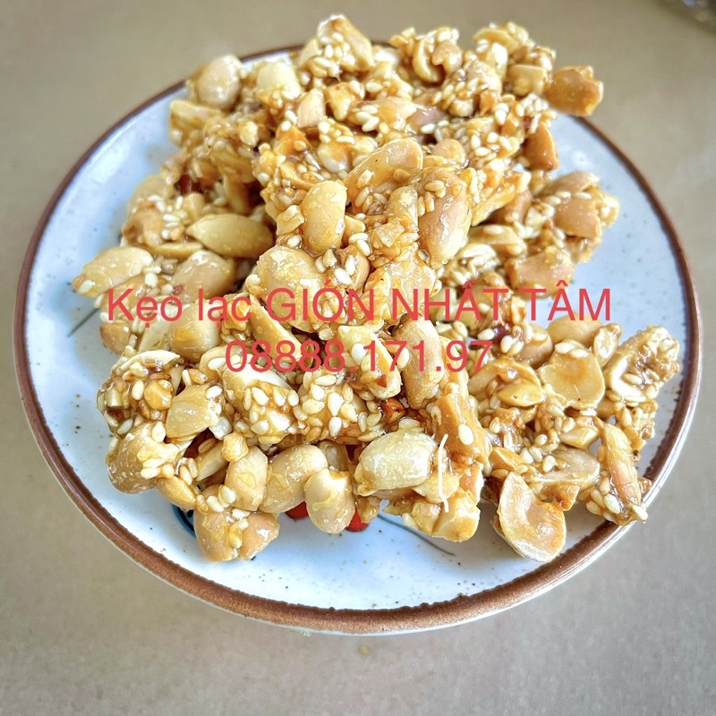 kẹo lạc gión NHẤT TÂM túi 200g