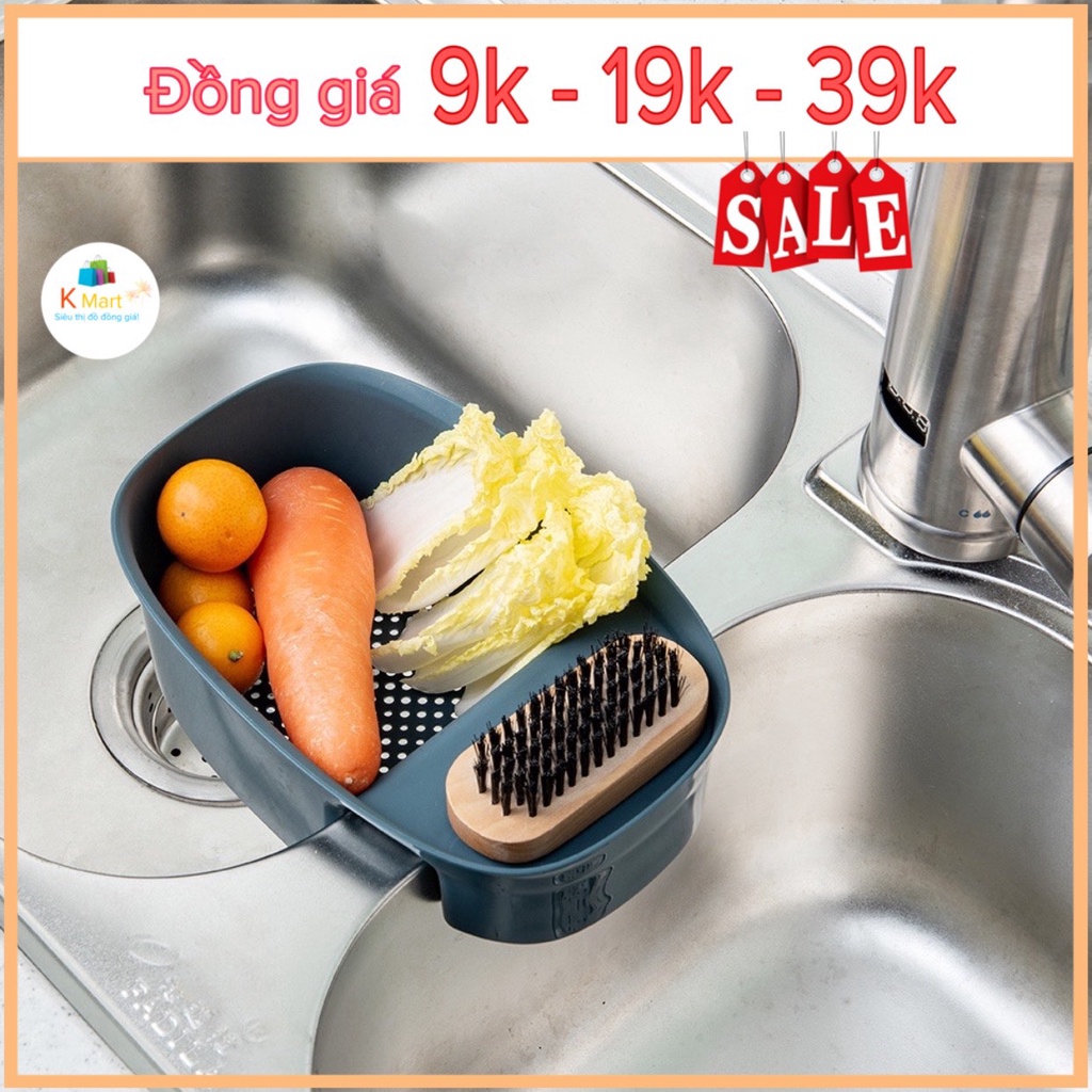 Khay nhựa lọc rác ,rửa hoa quả gắn bồn rửa siêu tiện - Kmart