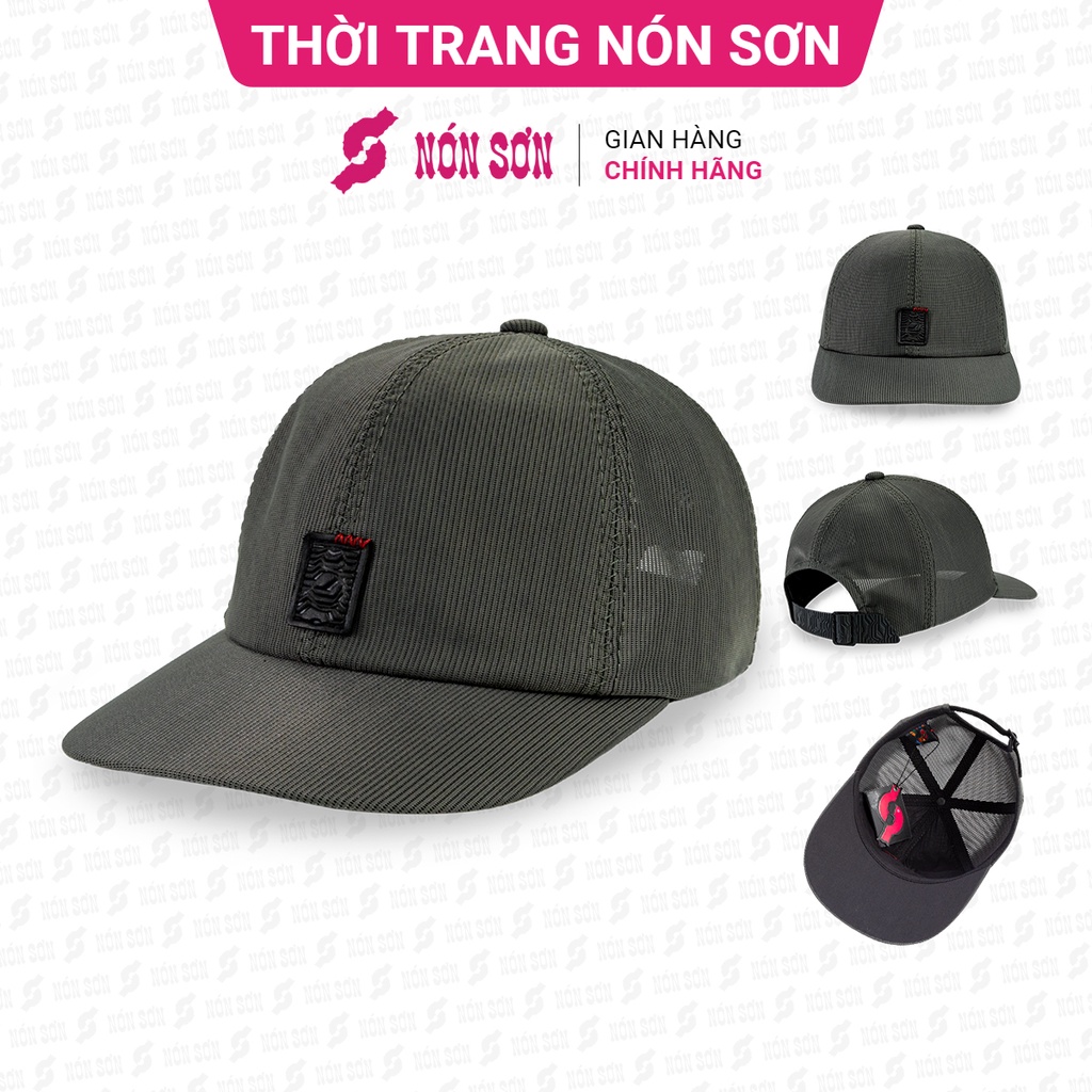 Mũ kết lưỡi trai nam nữ NÓN SƠN chính hãng MC001G-XR1