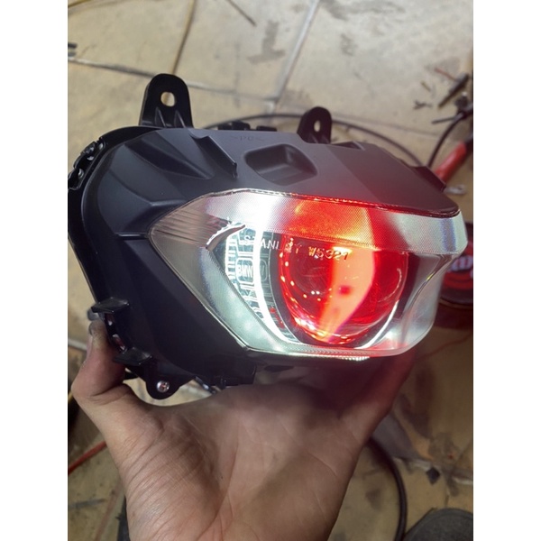 Choá đèn cos ex 155 độ bi titan black m11/m11/b11