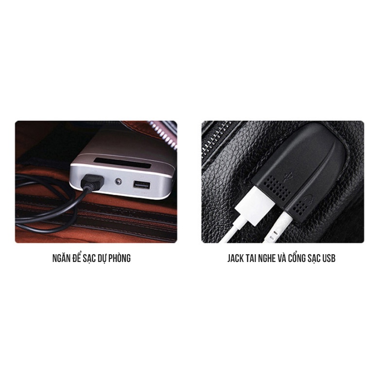 ZÓNG® Balo Da Thời Trang WEROCKER 421