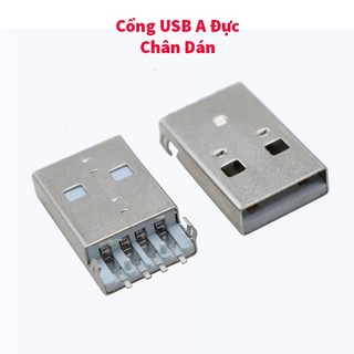 Cổng USB A/B/Mini/Micro Đực/Cái Chân Cắm/Chân Dán - Đầu USB, USB A, USB B, USB Mini, USB Micro