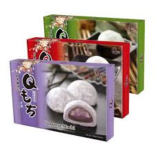 Bánh Mochi Đài Loan 210g Trà Xanh/ Đậu đỏ/ Mè đen/ Khoai môn / Đậu phộng/ Trà sữa trân châu - Japane