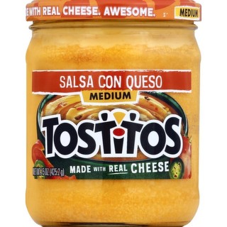 Sốt phô mai tortilla salsa tostitos conqueso, lọ 425.2g