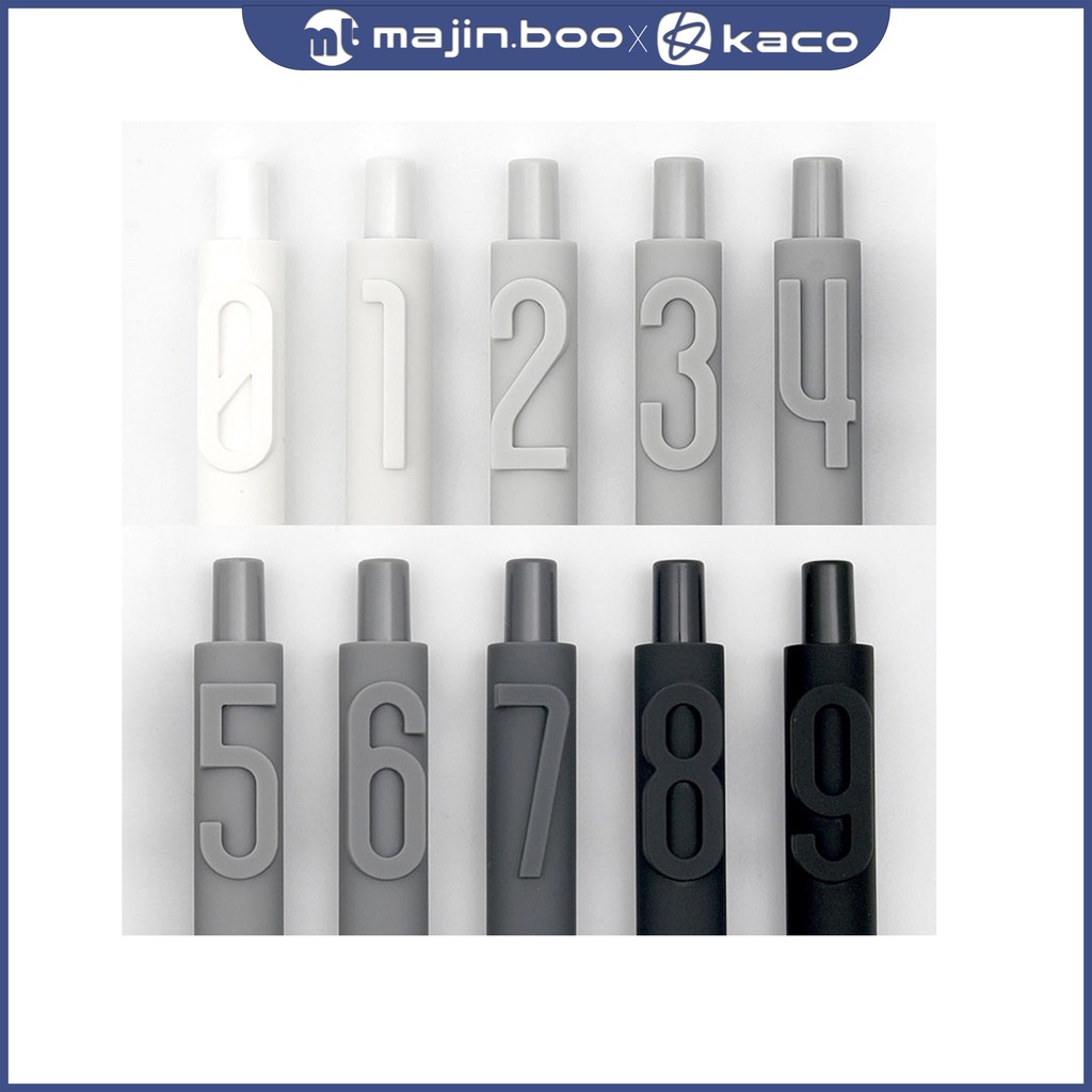 Bút gel Kaco Pure Alpha  màu mực đen