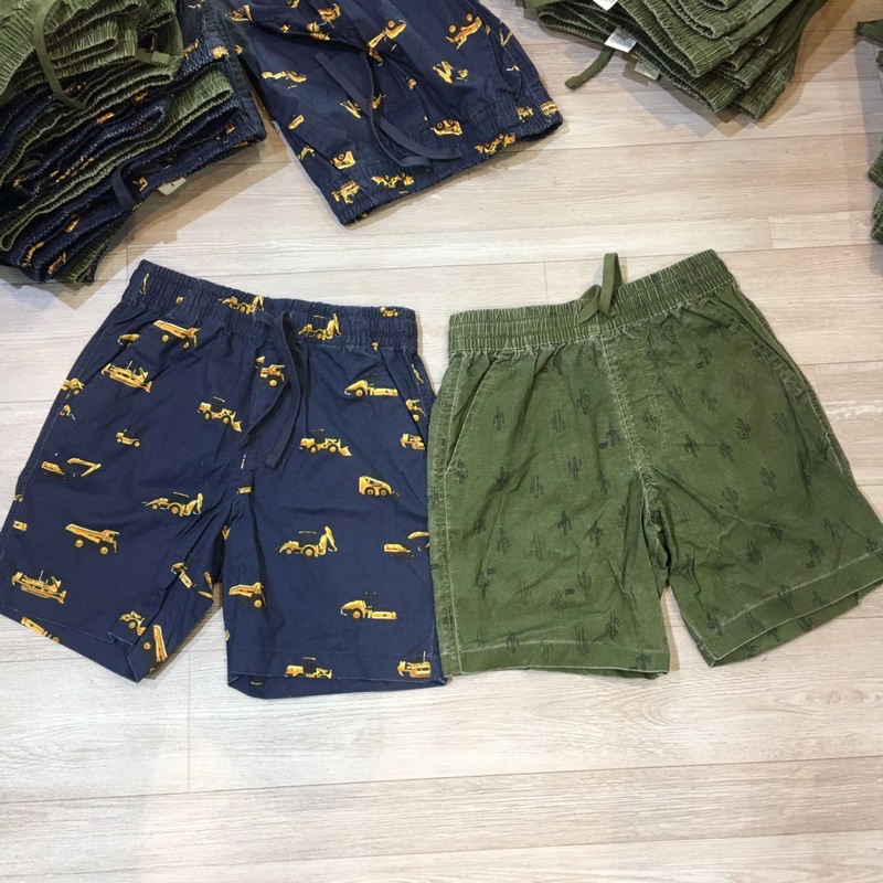 T&DShop Quần Short Bé Trai Nhí Nhỡ, Chất Kaki, Có Họa Tiết, Hàng Việt Nam Xuất Khẩu.