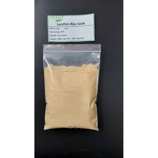 100g-500g Bột Lecithin từ đậu nành hàm lượng 99% cấp thực phẩm