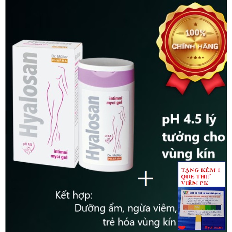 Gel vệ sinh hàng ngày - Hyalosan wash gel 200ml