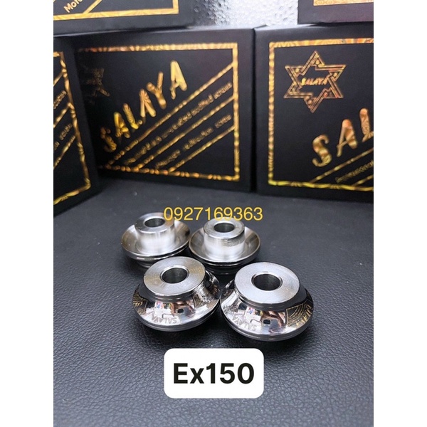 Bộ cục canh bánh che phốt trước xe Vairo , AB inox , sirus , winer , ex 150 , S3 Thái CNC sáng bóng .