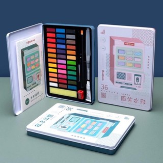 Màu nén khô HiMi 36 màu hộp thiếc.