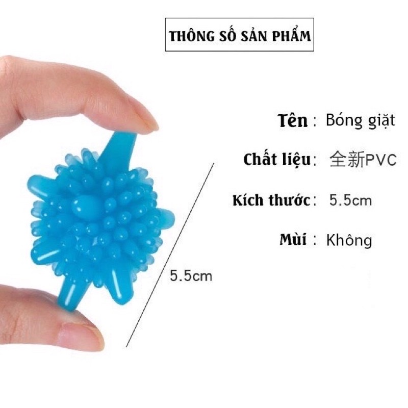 Bóng Giặt Cầu Gai Giặt Sạch Giảm Nhăn Quần Áo