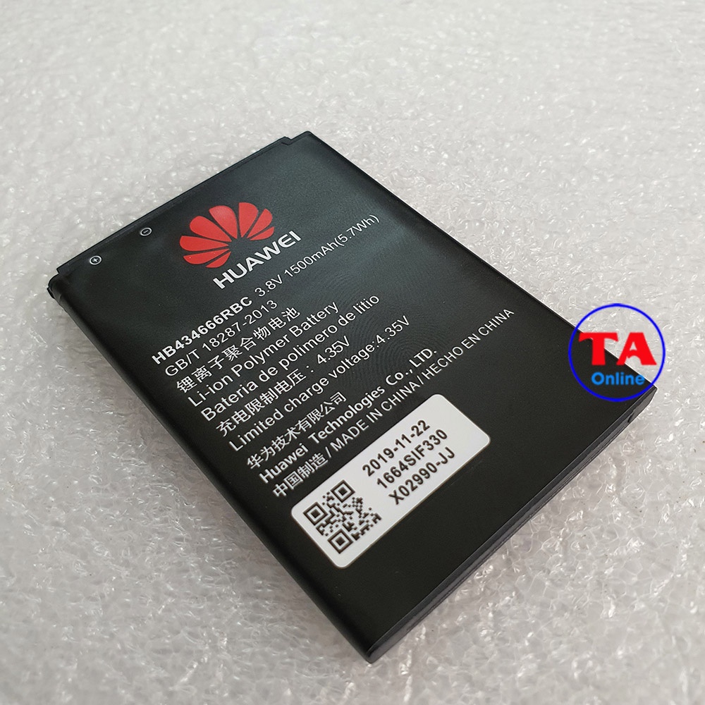Pin 1500mAh dành cho E5573, E5576 - Mã HB434666RBC