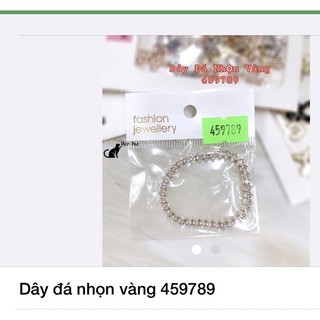 (phụ kiện nail) dây xích đá trang trí móng