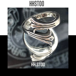 Nhẫn bạc, nhẫn chrome hearts, trang sức chrome hearts, freesize, nhẫn đôi, trang sức phụ kiện thời trang cao cấp hhst00