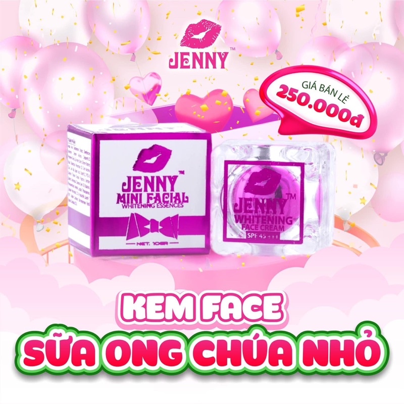 KEM FACE SỮA ONG CHÚA JENNY