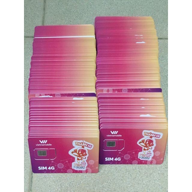 Combo 10 Sim Vietnamobile 2023 Hạn 1 Tháng - Tạo Tài Khoản ZL,SP,FB,MMO,GAME