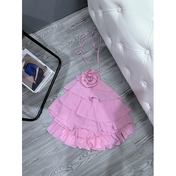 set hoa chán váy tầng